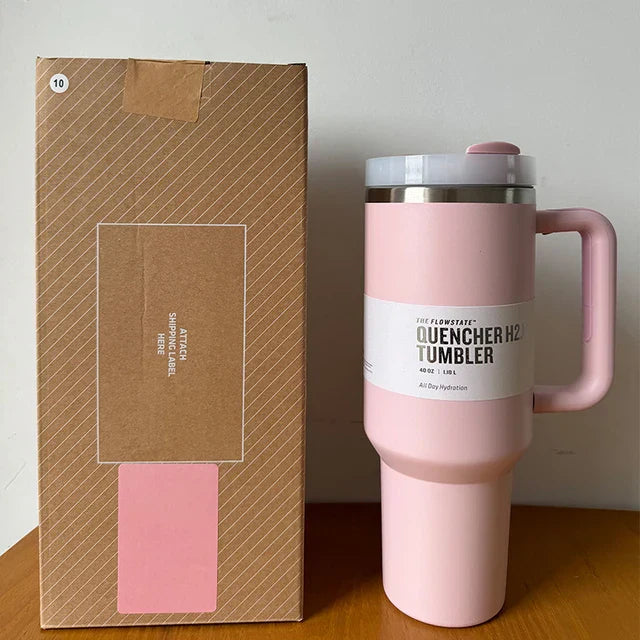 HydratePro Tumbler - 1180ml Insulated FlowState Bottle