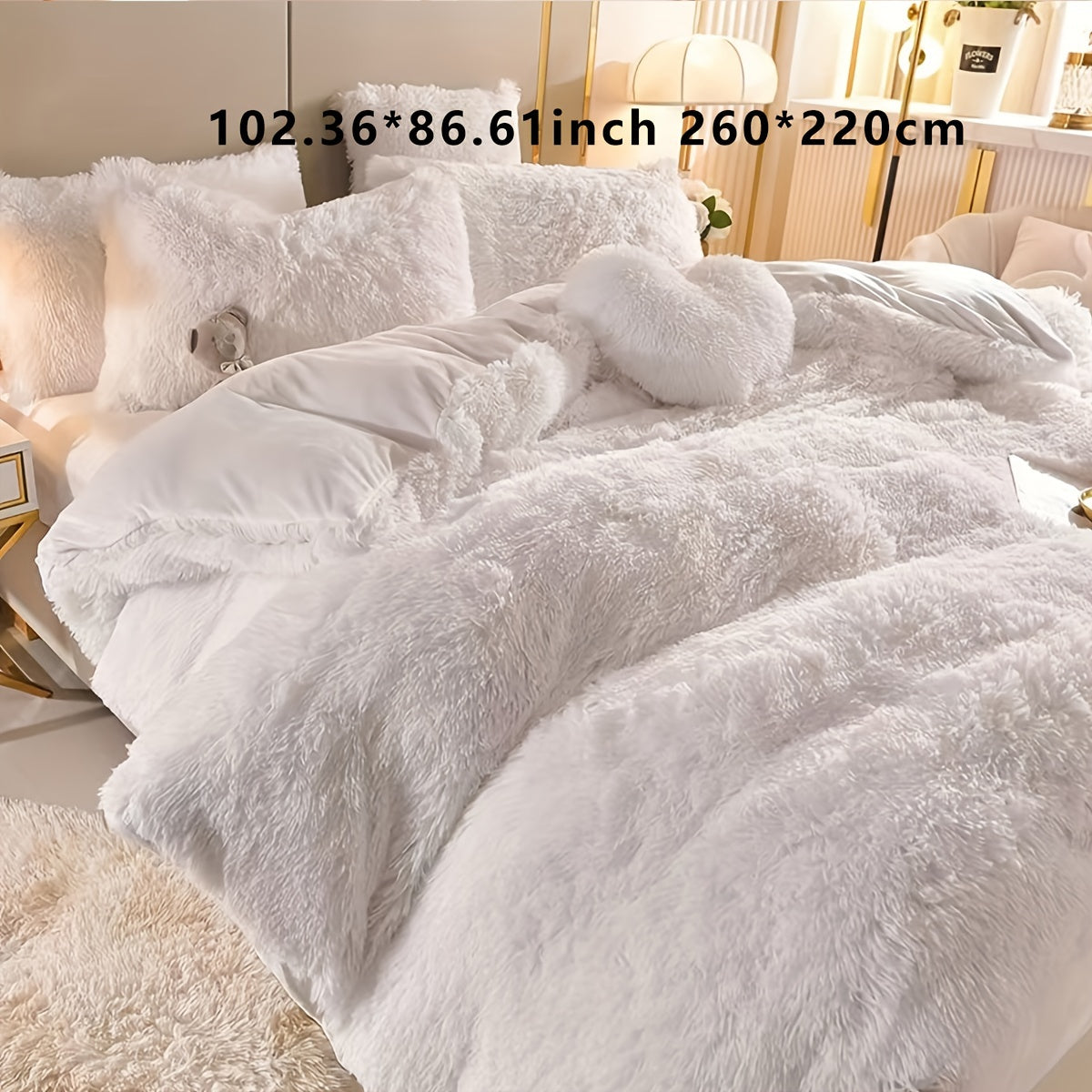 Luxe Velvet Duvet Cover Set - Soft Comfort