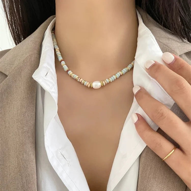 Elena - Natural Stone Jewellery Set for Women