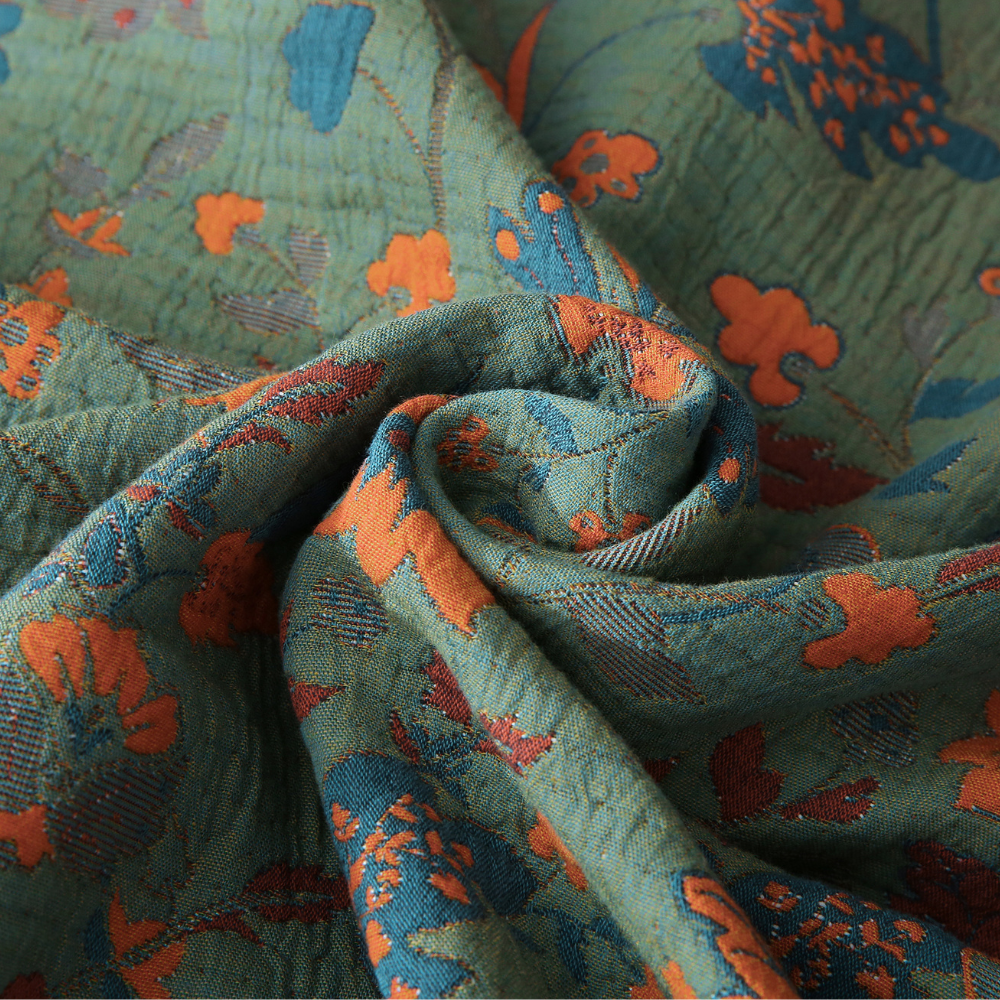 Gothel Retro Floral Blanket - Luxe Vintage Style