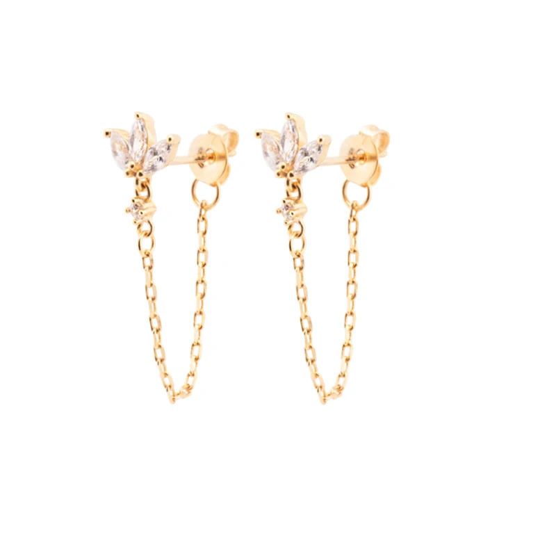 Elodie Drop Earrings - Timeless Cubic Zirconia Drops