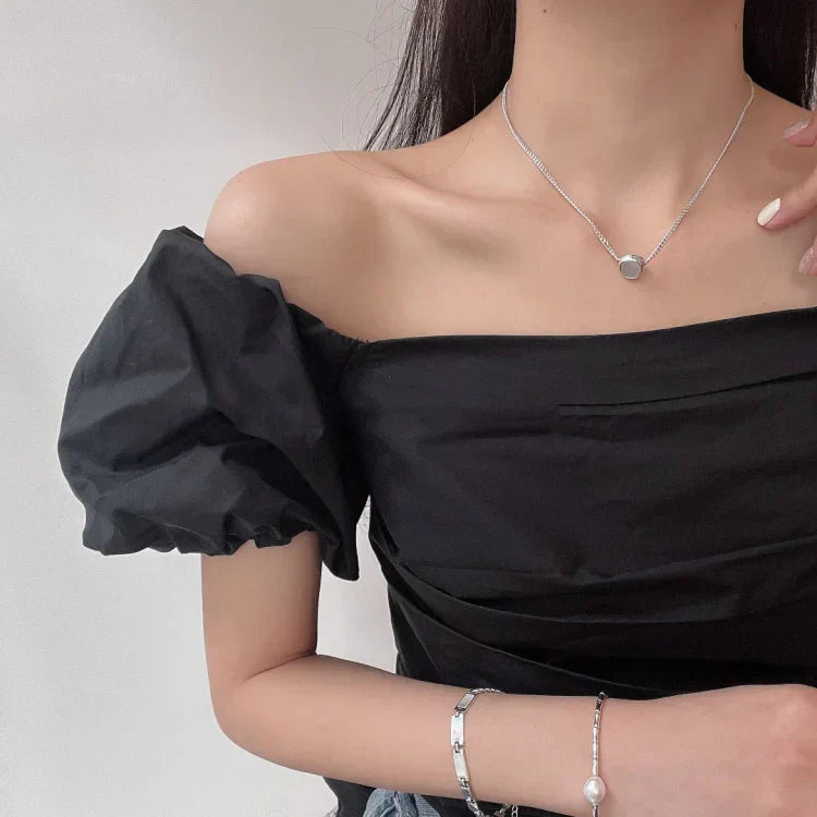 Mira - Double-Sided Smiley Necklace for Women