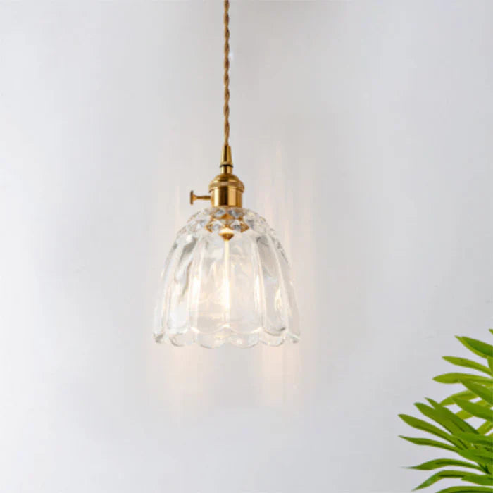 OpulentGlow Pendant - Elegant Glass Pendant Light