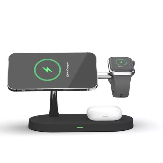 PowerHub 3-in-1 MagSafe Charger - Wireless Charging Station