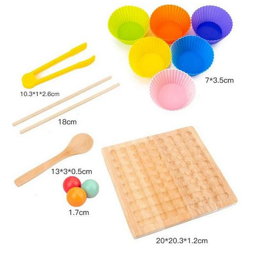 ColorMatch – Creative Bead Sorting & Counting Game