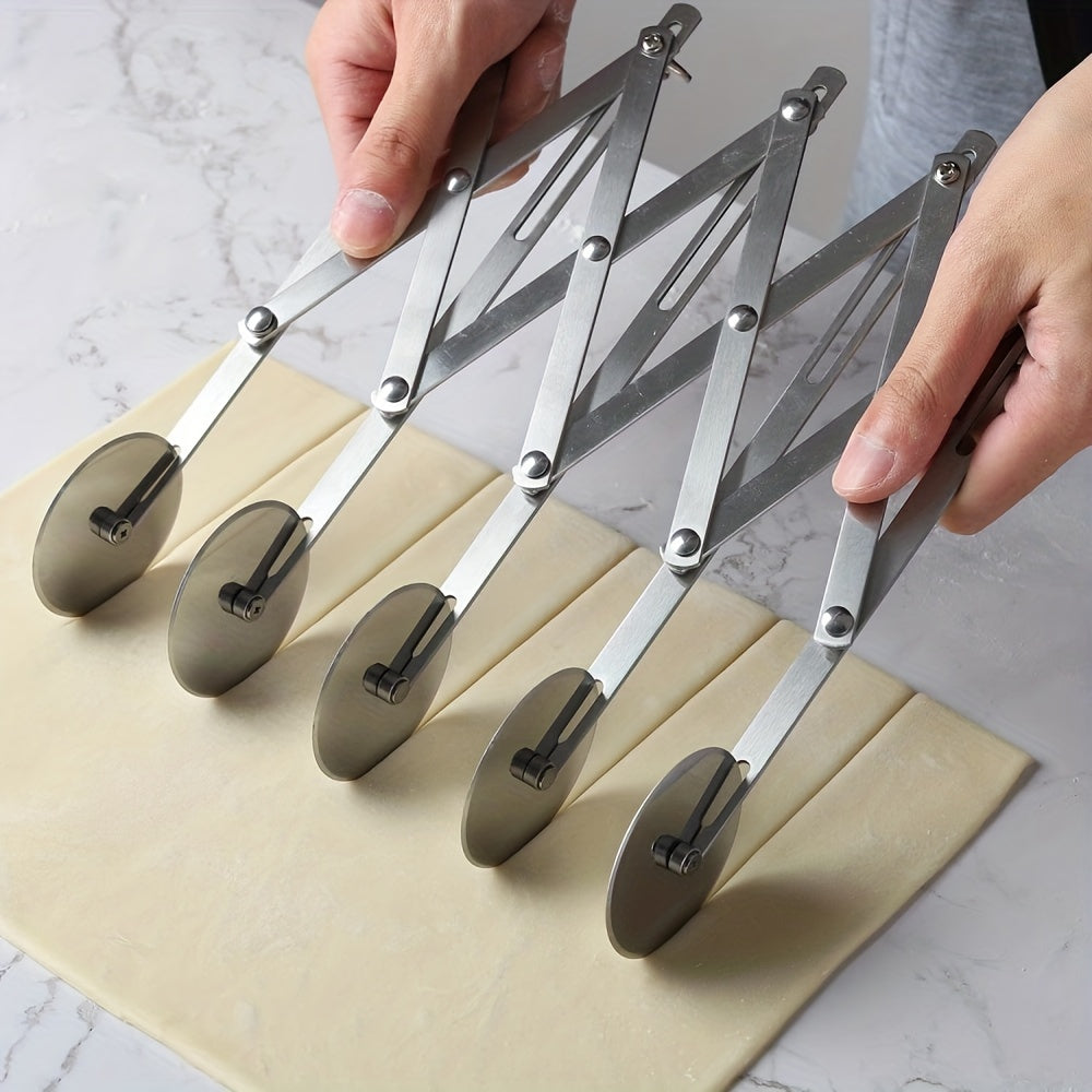 Slizer – 5-Wheel Pastry & Dough Cutter