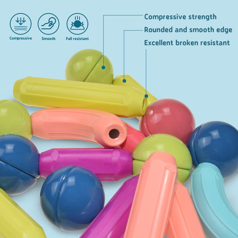MagnaMaster - Magnetic Building Blocks Set