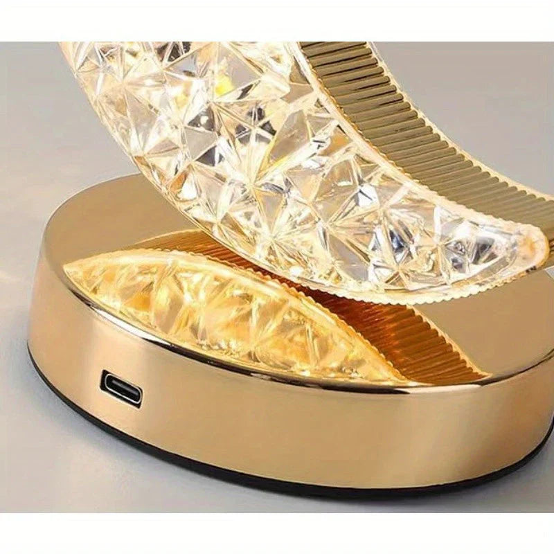 Celestia - Dimmable Crystal Table Lamp