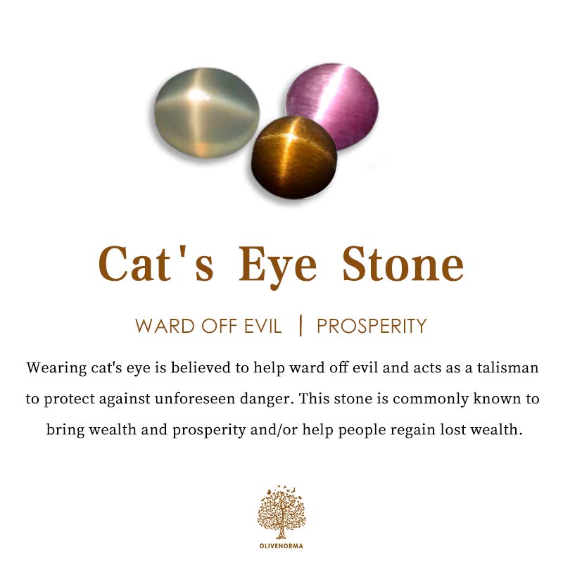 Large Cat's Eye - Gemstone Ring for Women