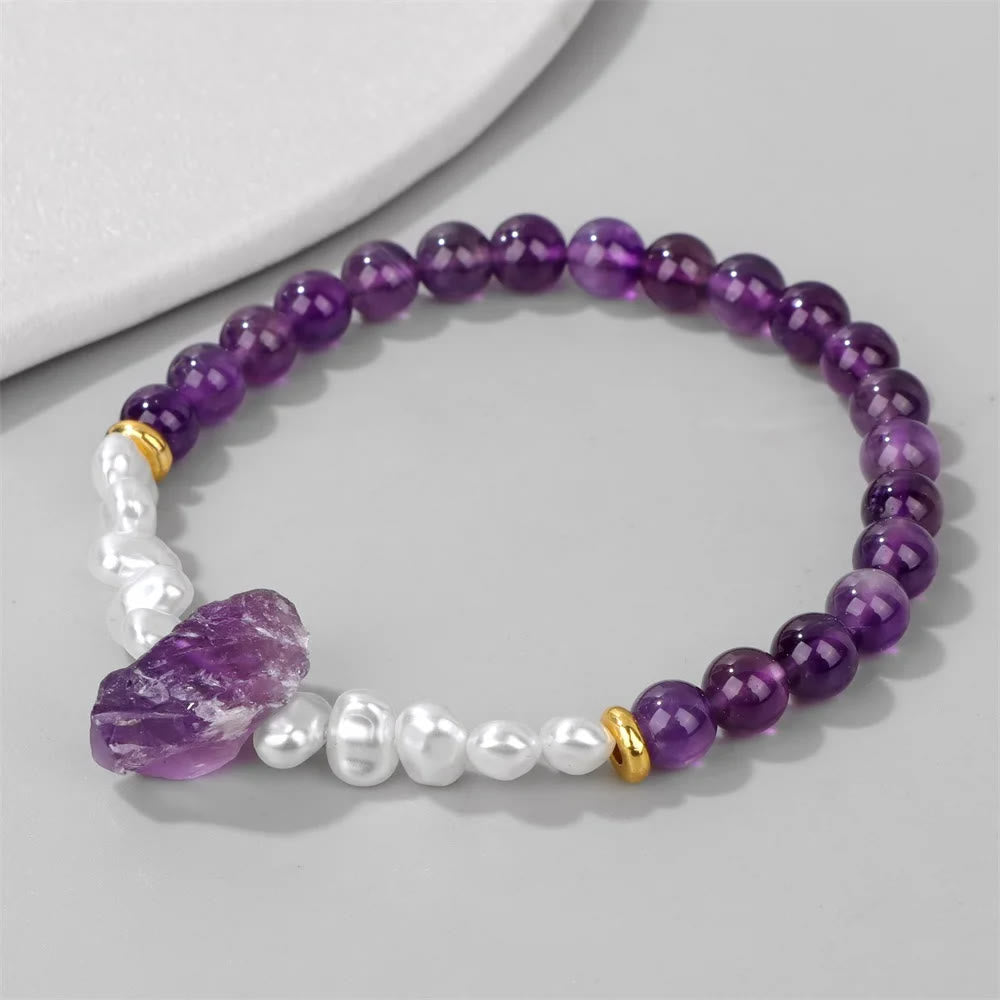 Eline - Natural Crystal Bead Bracelet for Women