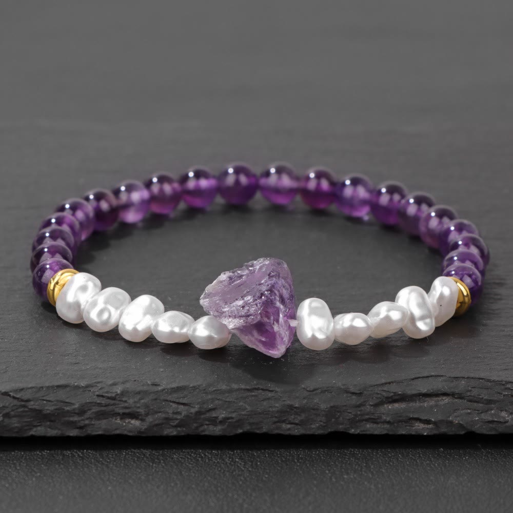 Eline - Natural Crystal Bead Bracelet for Women