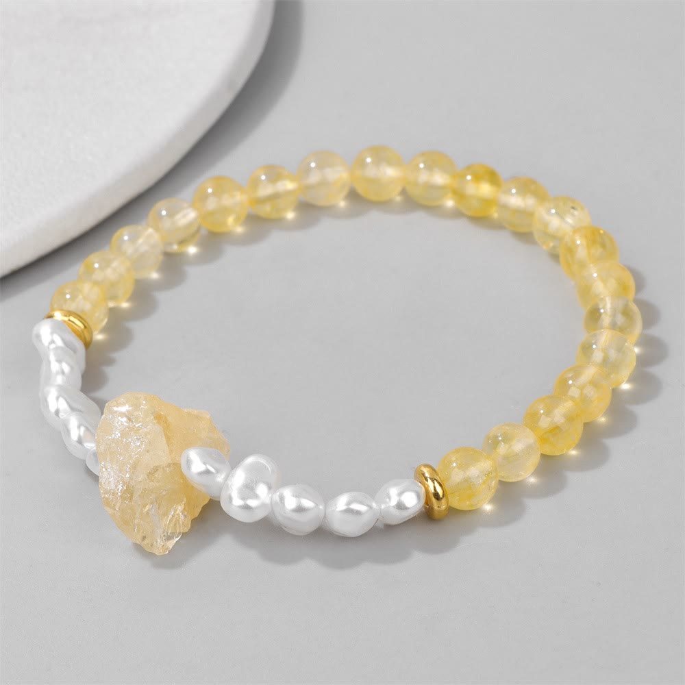 Eline - Natural Crystal Bead Bracelet for Women