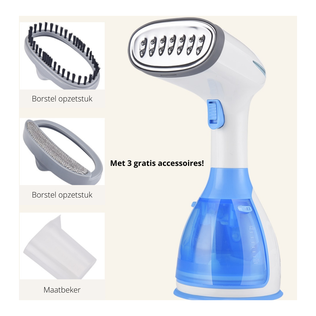 SteamEase - Compact Portable Garment Steamer