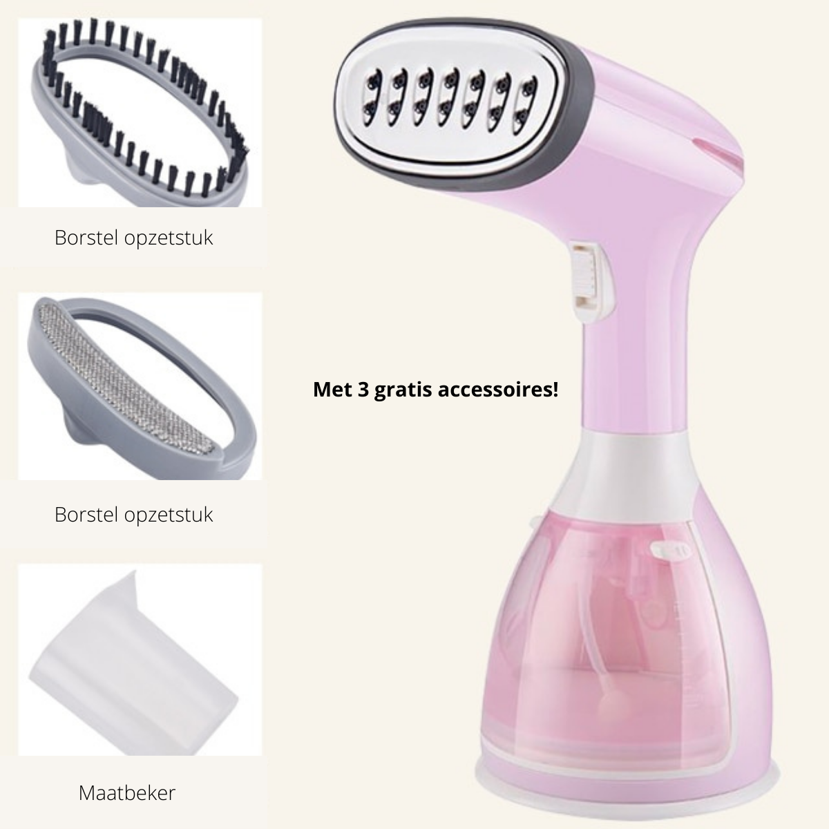 SteamEase - Compact Portable Garment Steamer