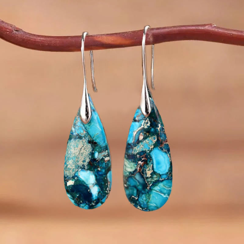 Teardrop - Imperial Stone Earrings for Women