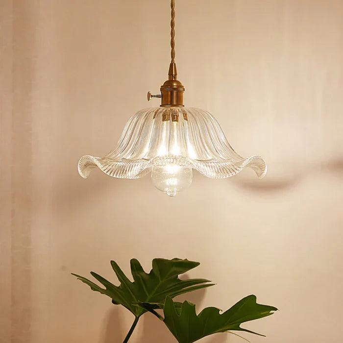 OpulentGlow Pendant - Elegant Glass Pendant Light