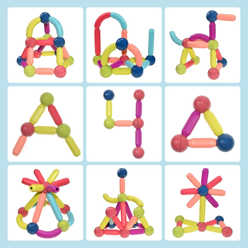 MagnaMaster - Magnetic Building Blocks Set