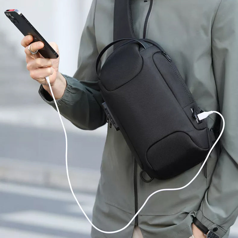 SecureGuard - Anti-Theft Crossbody Bag with Waterproof Protection