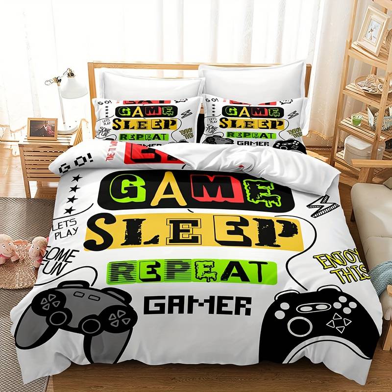 GameDreamer Duvet Cover - Adventurous Bedroom
