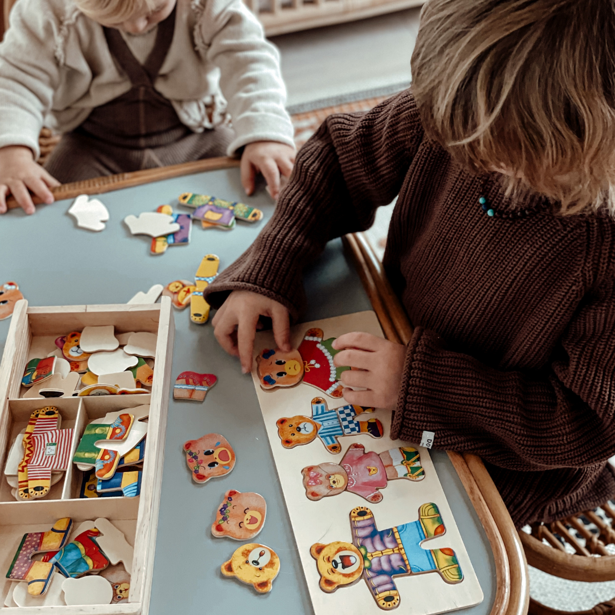 PuzzleMaster Wooden Dress-Up Puzzle for Kids