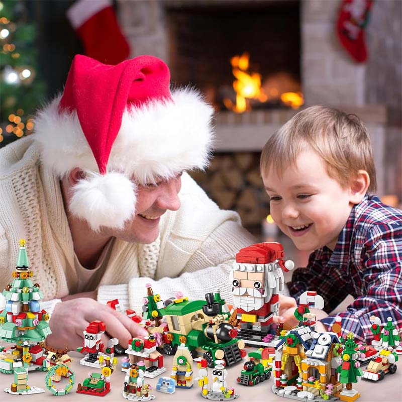 BuildJoy Festive Building Blocks Advent Calendar