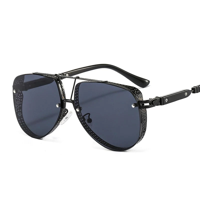 Zoey Sunglasses - Luxe Oval Frames with UV400 Protection