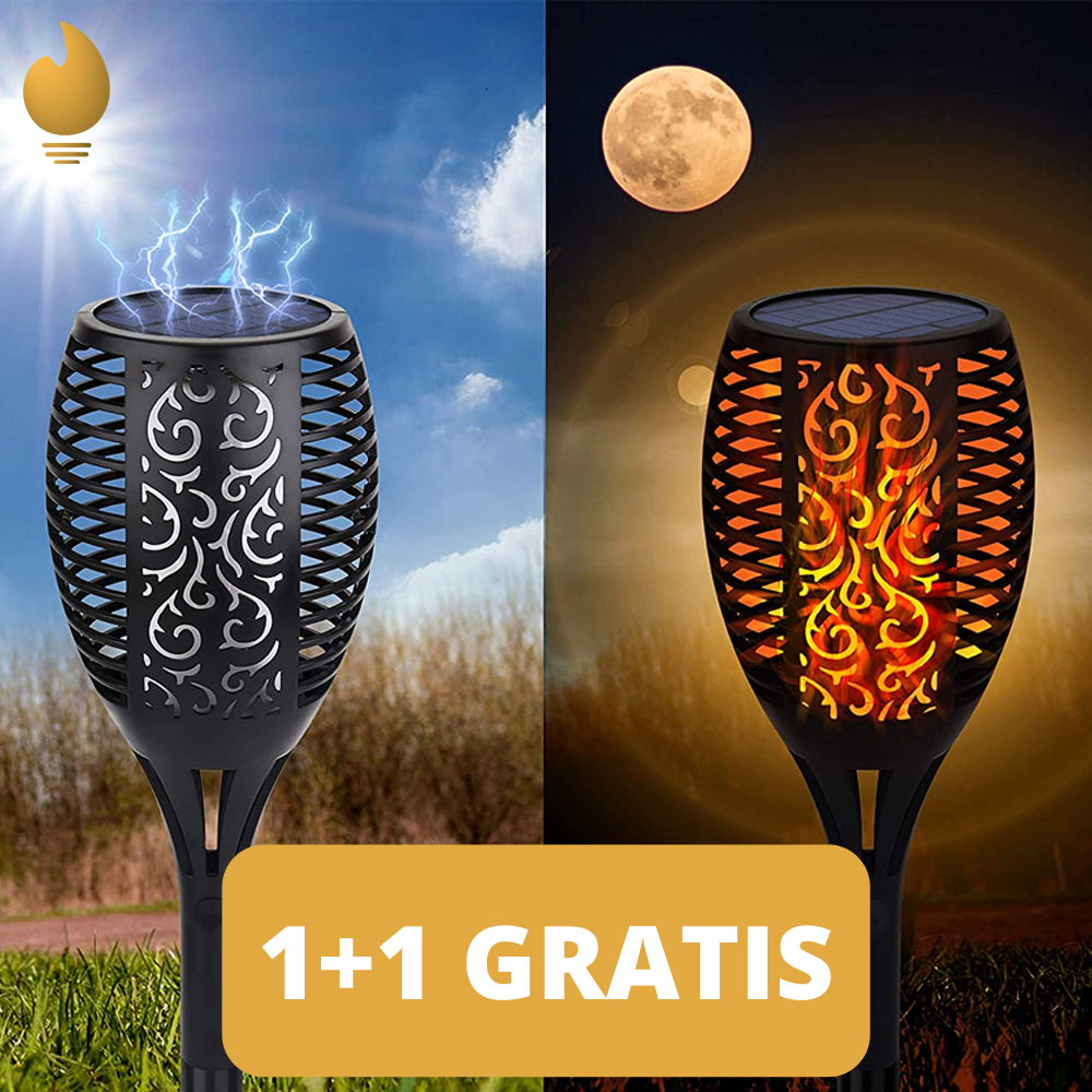 SolarGlow Garden Light - Elegant Solar LED Outdoor Lighting