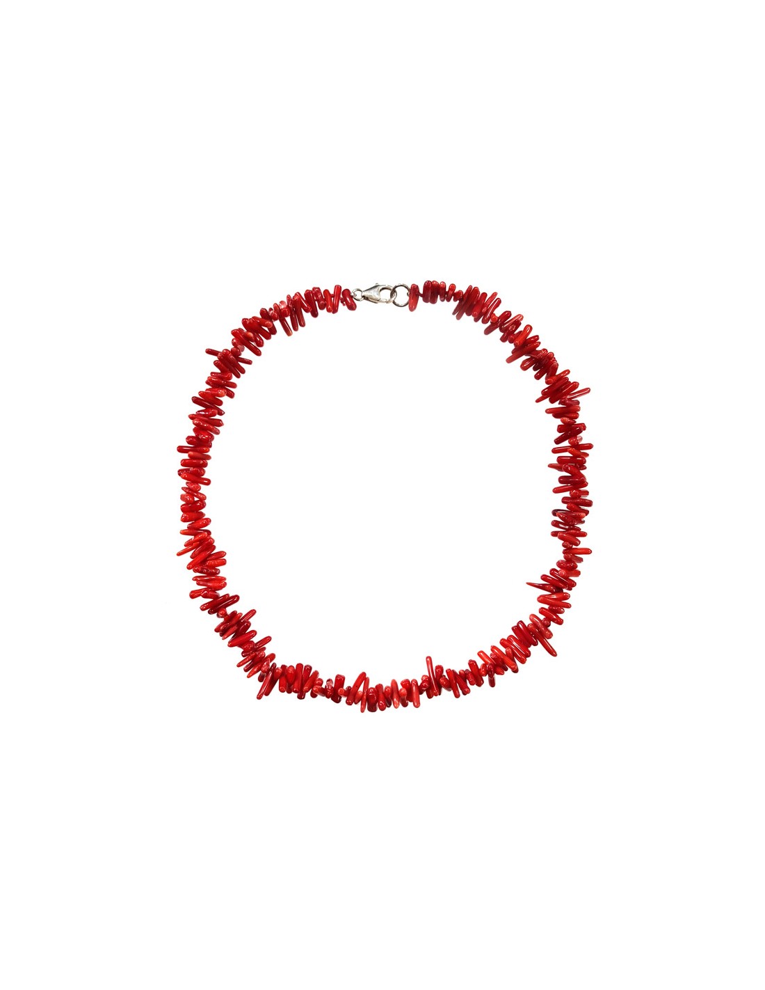 Red Coral - Beaded Necklace for Women
