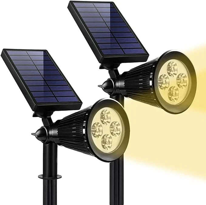 SunFlex - Adjustable Solar Spotlight for Gardens