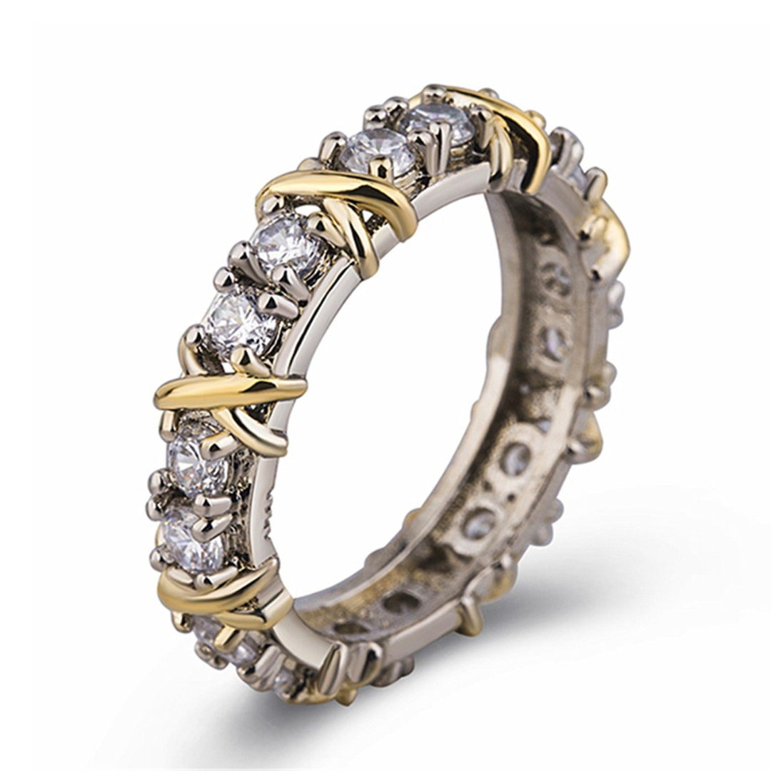 Auryn - Platinum Cross Ring