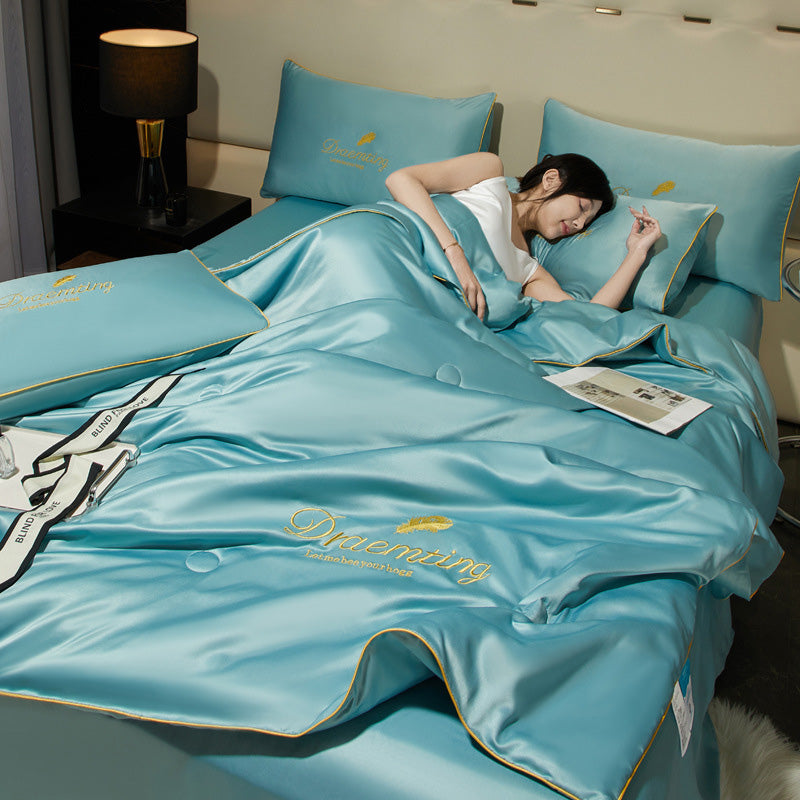 CoolWrap Ice Silk Cooling Bedding - Fresh Nights