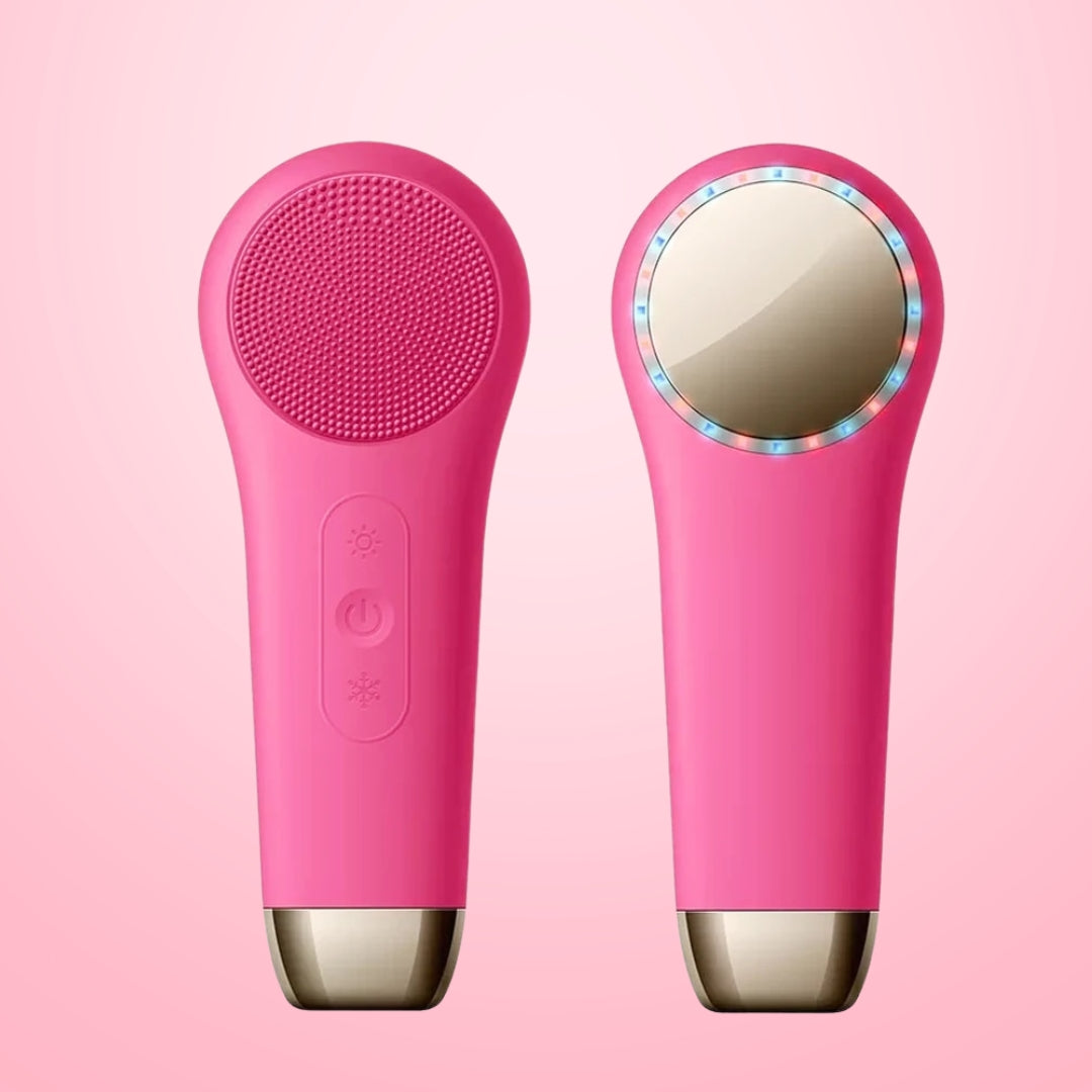 GlowEssence Facial Brush - 3-in-1 Cleansing and Skincare Device