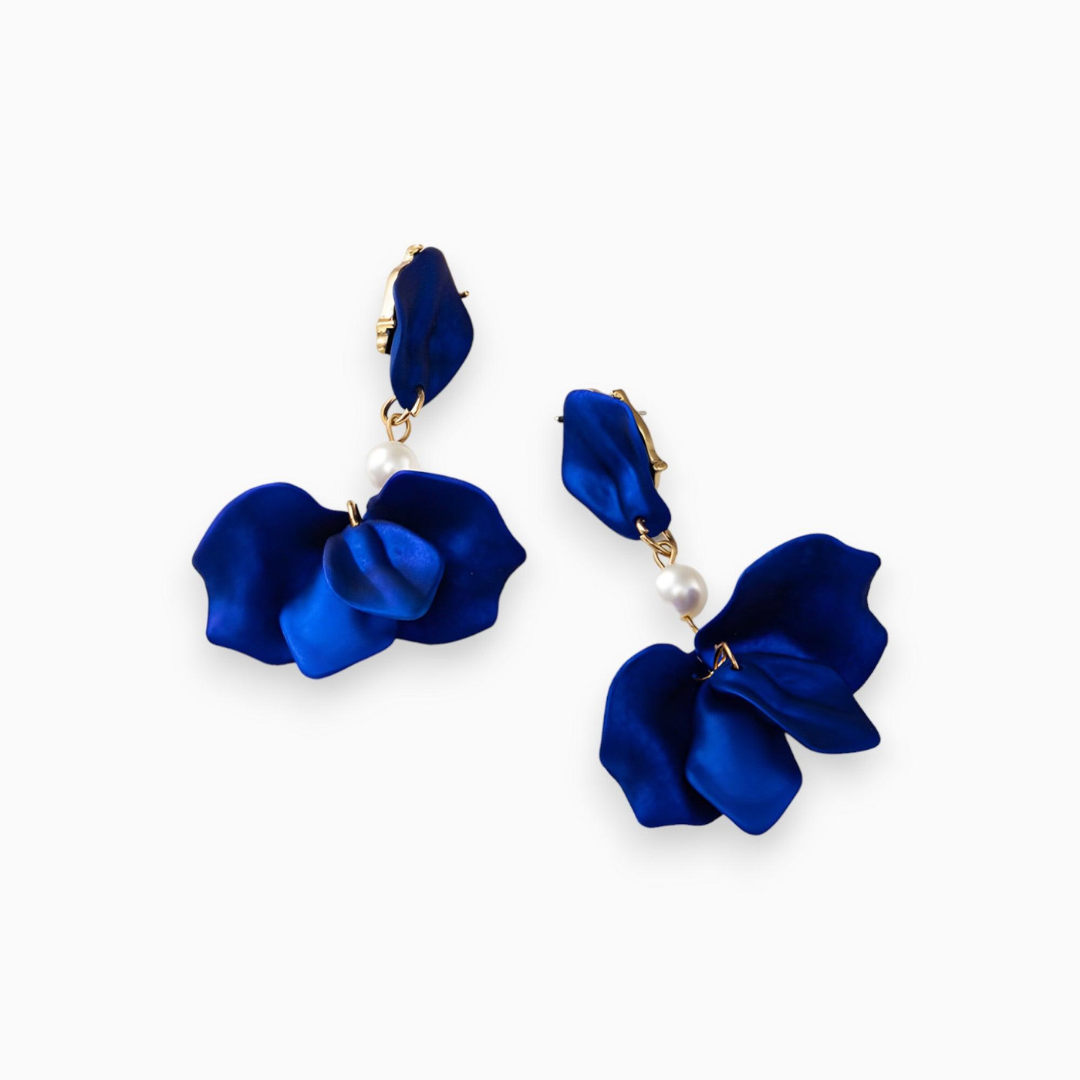 Isabella - Gold Pearl Drop Earrings for Women