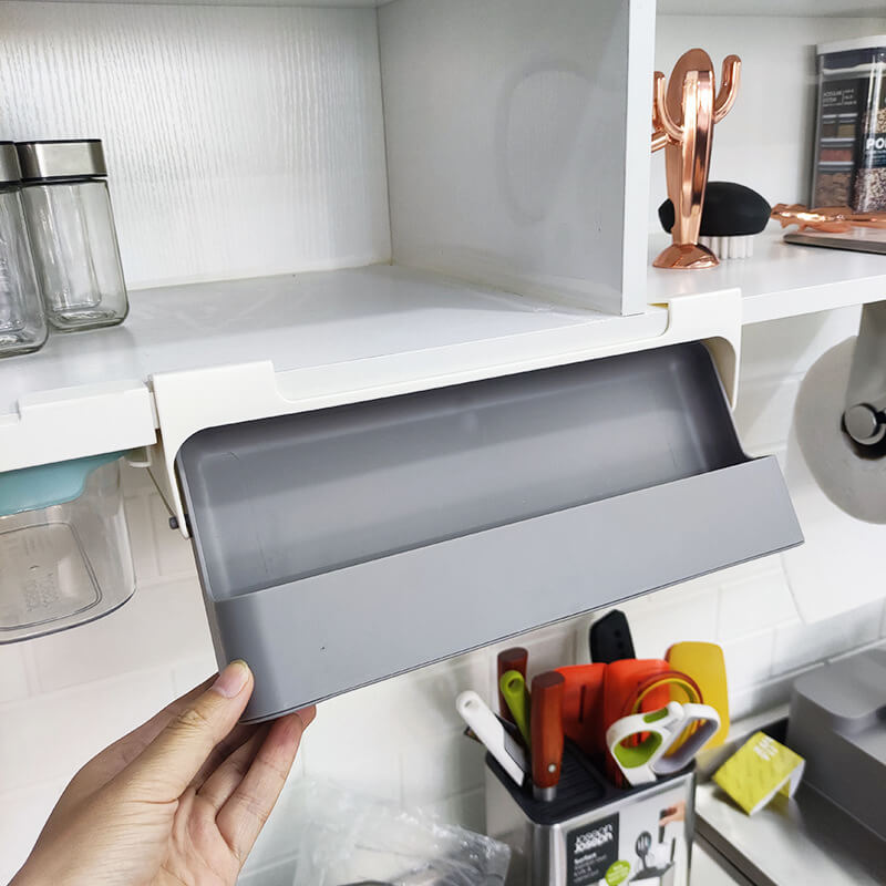 Slim Wall Spice Rack - Space-Saving Kitchen Organizer