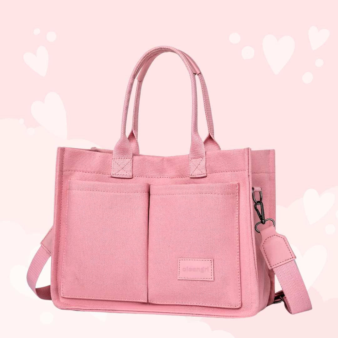UrbanCanvas Bag - Spacious Canvas Tote Handbag for Everyday Use