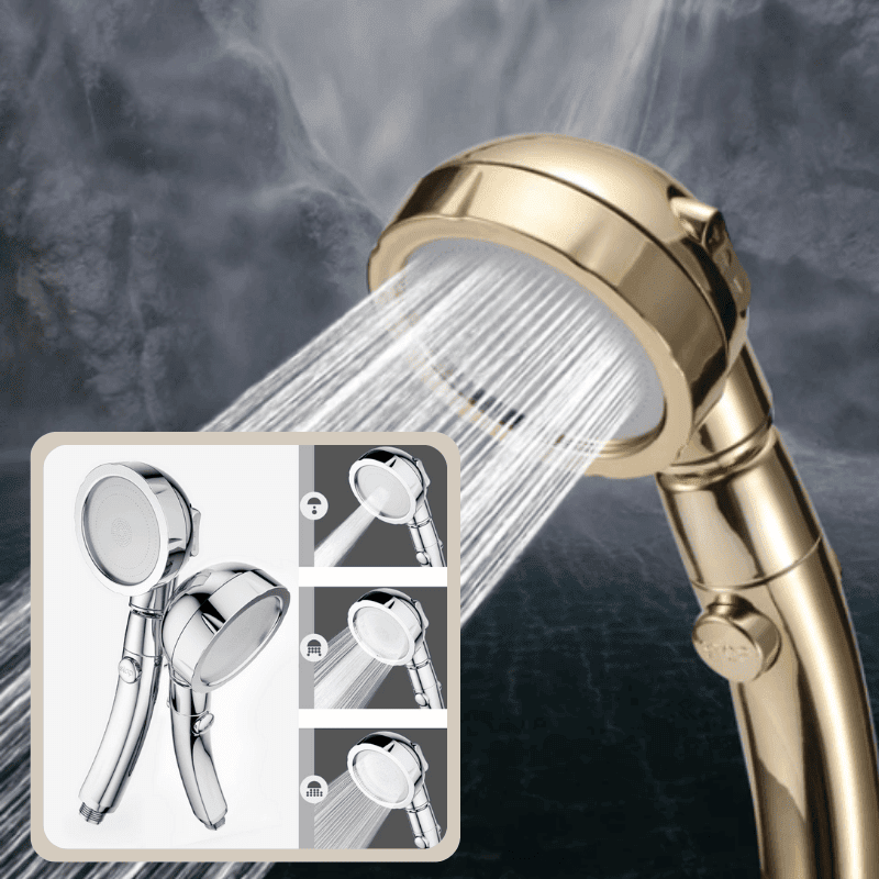 PowerHead 3-in-1 Shower Set - Adjustable Rain Shower