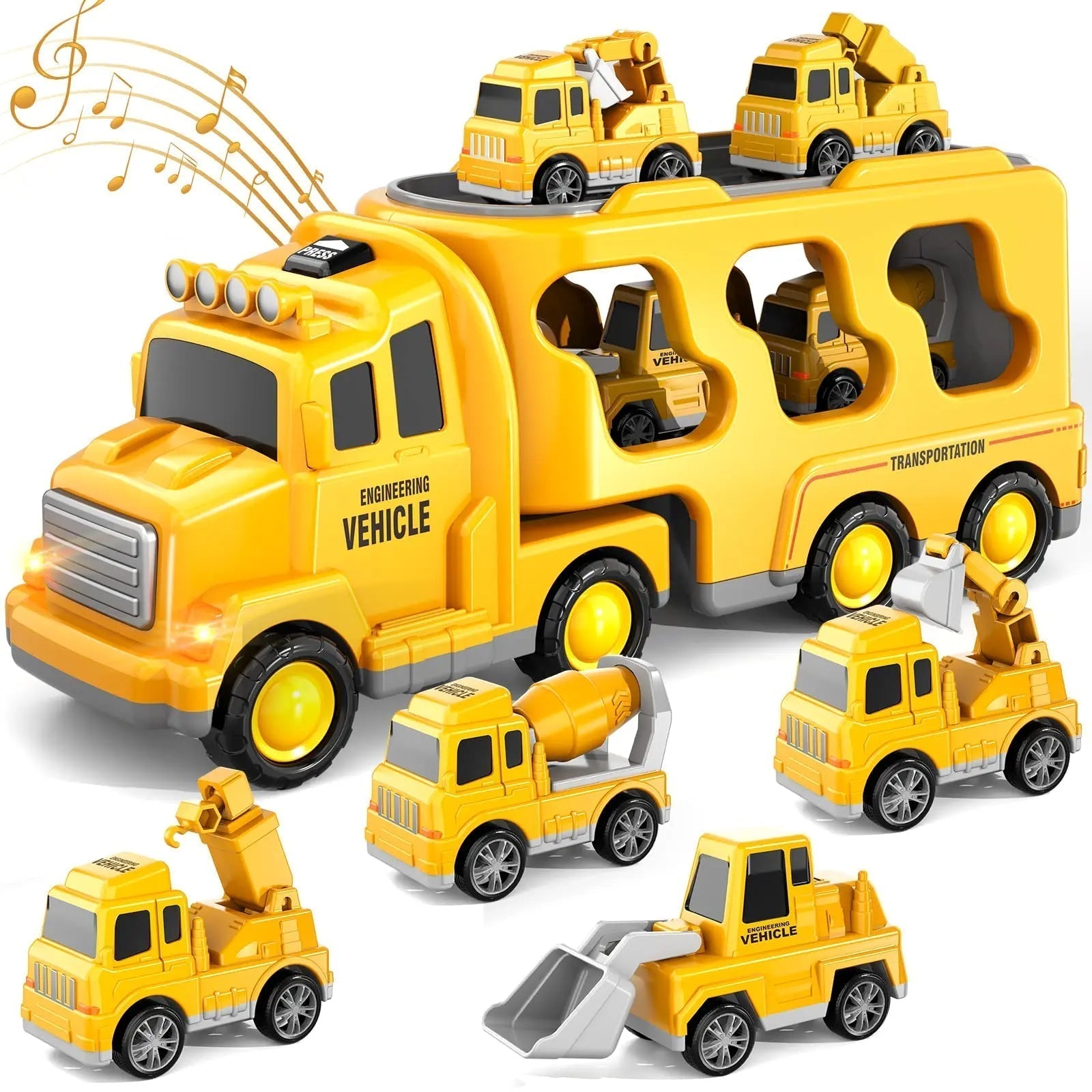 Magic Wheels - Light & Sound Toy Truck