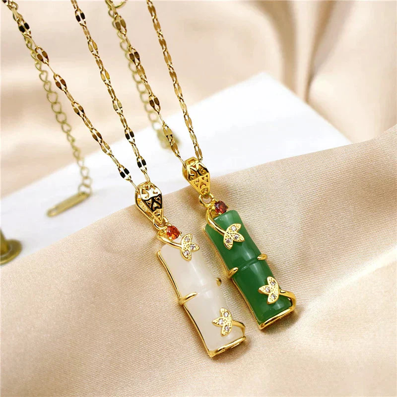 Jade Amulet - Spiritual Necklace