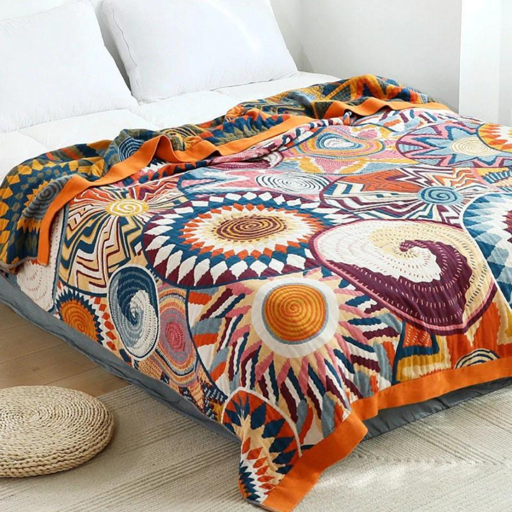 Plush Harmony Blanket - Velvet-Soft & Warm