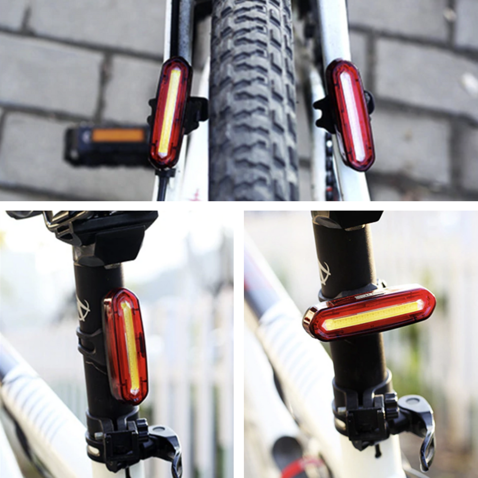 LightUp - Rechargeable LED Bike Tail Light