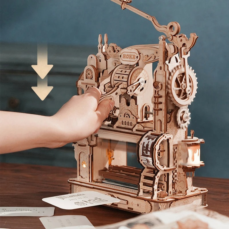 PressMaster 3D Puzzle - Historic DIY Printing Press