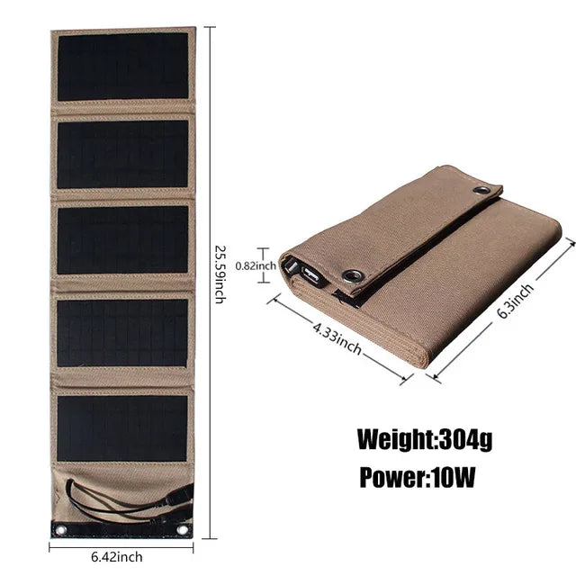 SolarFold - Foldable Solar Panel Powerbank Charger