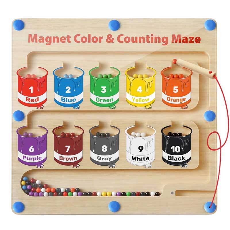 MagniTally Playful Magnetic Counting Puzzle for Kids
