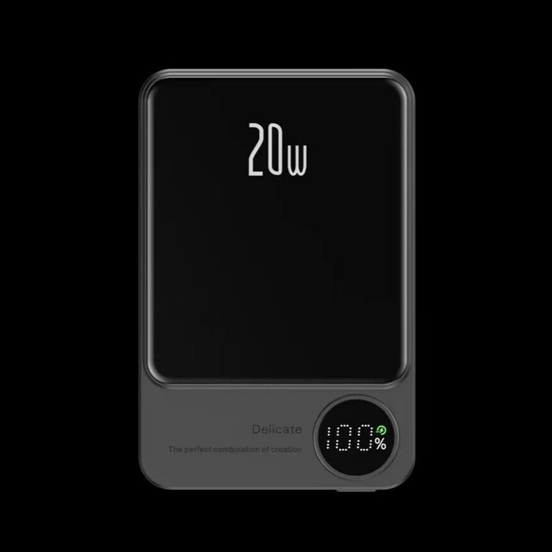 MagneticPulse Charger – Slim Magnetic Power Bank
