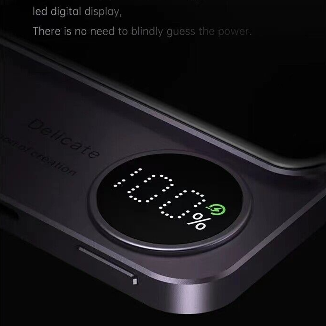 MagneticPulse Charger - Slim Magnetic Wireless Power Bank