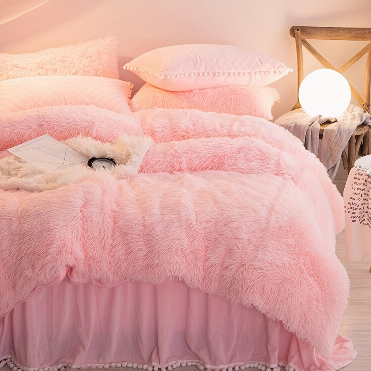 Luxe Velvet Duvet Cover Set - Soft Comfort