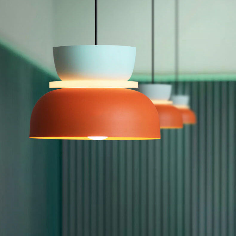 Macaron Pendant Lamp - Colorful Modern Ceiling Light