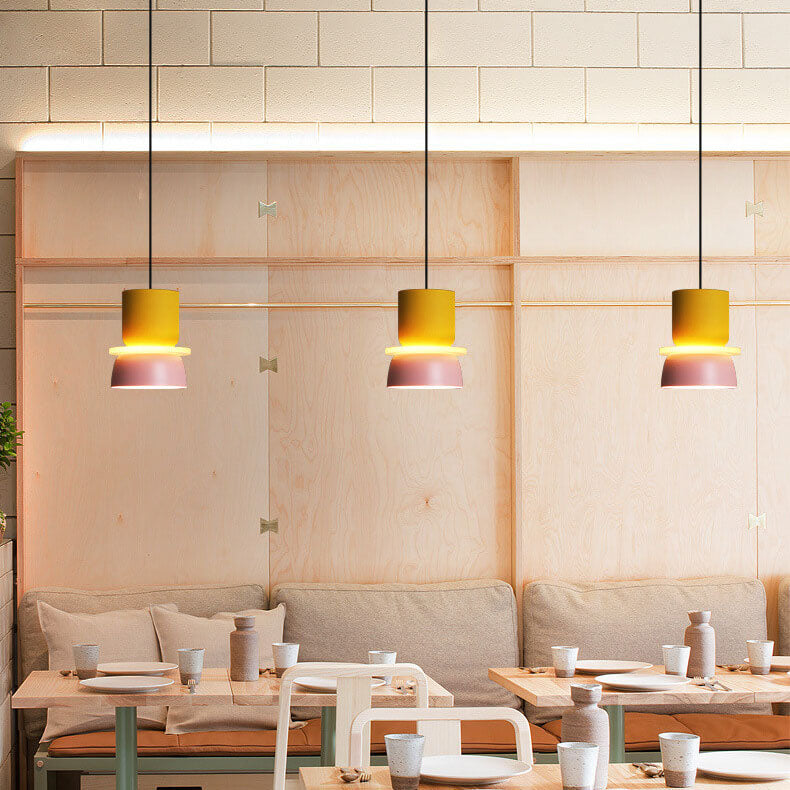 Macaron Pendant Lamp - Colorful Modern Ceiling Light