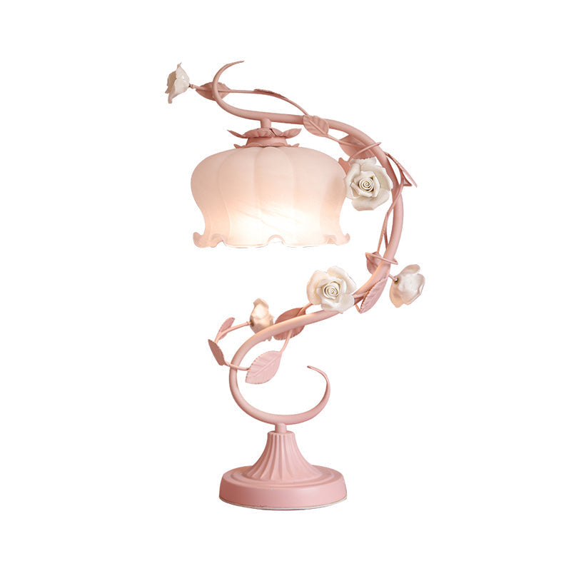 BellaStylish Rose Lamp - Elegant Floral Table Light