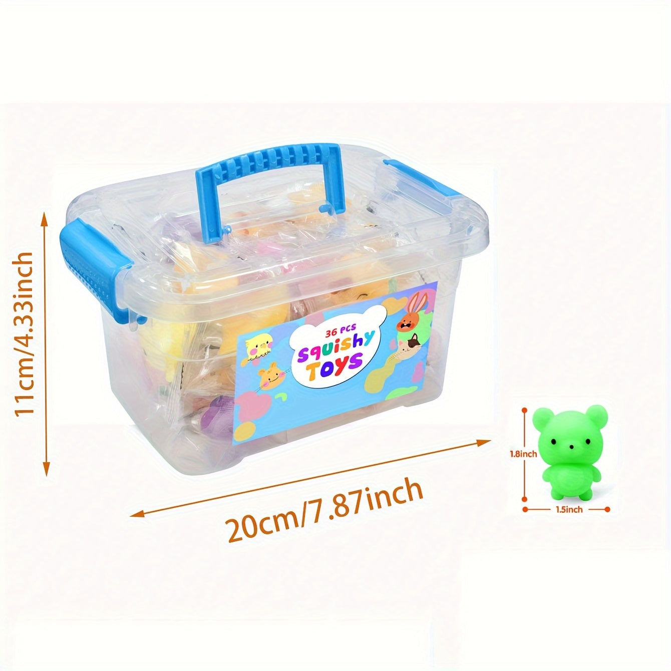 SquishyPals - Kawaii Animal Squishy Toys Set